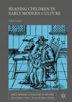 Book cover of Reading Children in Early Modern Culture
