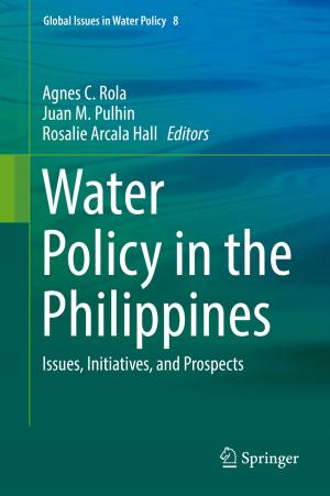 Cover of the book Water Policy in the Philippines by Gian Paolo Cimellaro, Sebastiano Marasco