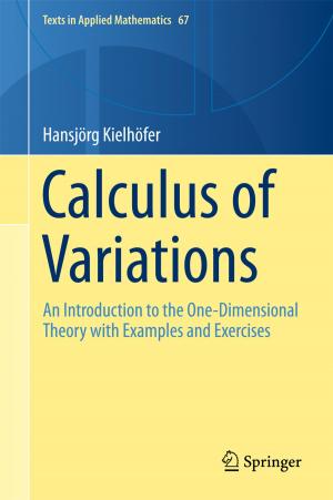 Cover of the book Calculus of Variations by Rosa Slegers