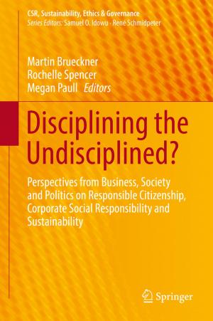 Cover of the book Disciplining the Undisciplined? by Emma P. Córcoles, Martyn G. Boutelle