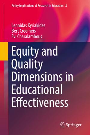 Book cover of Equity and Quality Dimensions in Educational Effectiveness