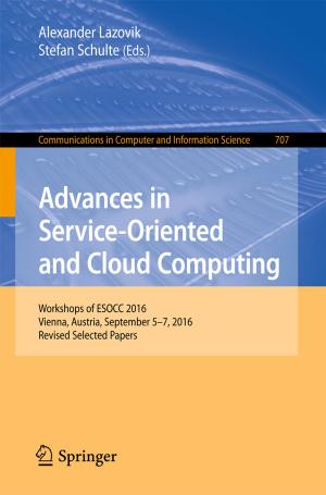Cover of the book Advances in Service-Oriented and Cloud Computing by Kyle Perry