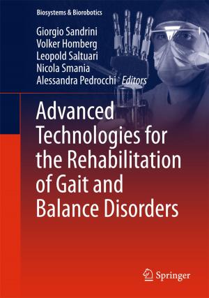 Cover of the book Advanced Technologies for the Rehabilitation of Gait and Balance Disorders by Babak Naderi