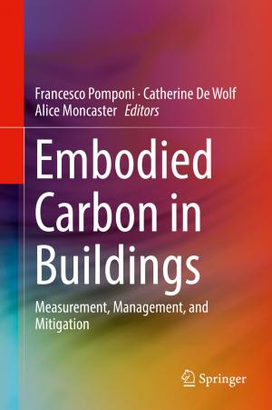 Cover of the book Embodied Carbon in Buildings by J. Andrew Hubbell