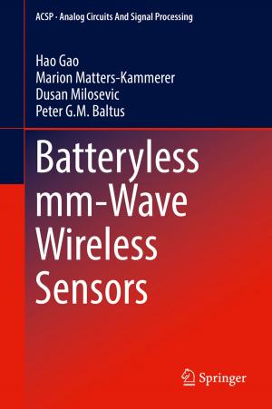 Cover of the book Batteryless mm-Wave Wireless Sensors by Federica Lucivero