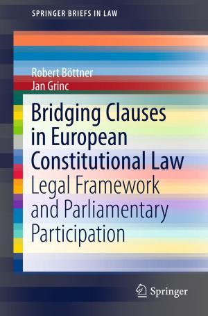 Cover of the book Bridging Clauses in European Constitutional Law by Viola Prifti