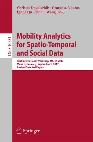 Cover of the book Mobility Analytics for Spatio-Temporal and Social Data by Juan J. Colomina-Almiñana