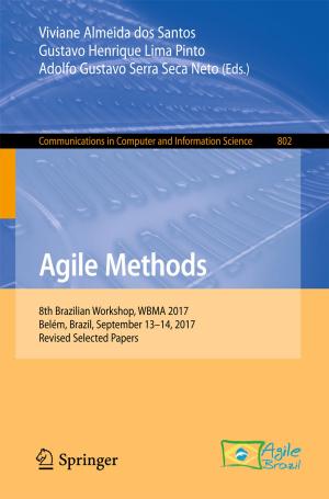 Cover of the book Agile Methods by Jagdeep Kaur, Amit Kumar