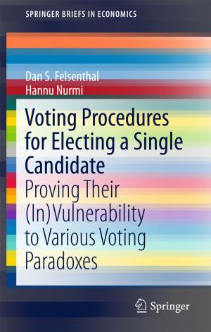 Cover of the book Voting Procedures for Electing a Single Candidate by Jo Spiegel