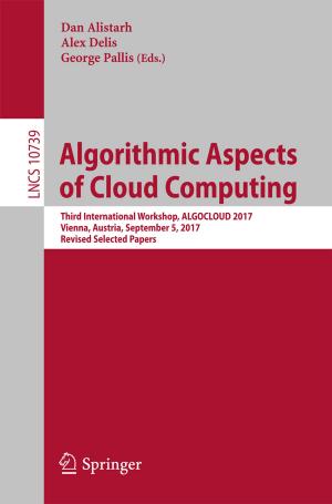 Cover of the book Algorithmic Aspects of Cloud Computing by Patrik Eklund, Javier Gutiérrez García, Ulrich Höhle, Jari Kortelainen