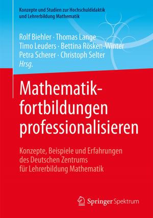 Cover of the book Mathematikfortbildungen professionalisieren by Ralf Stegmann, Peter Loos, Ute B. Schröder