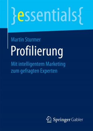 Cover of the book Profilierung by Dirk Loomans, Manuela Matz, Michael Wiedemann