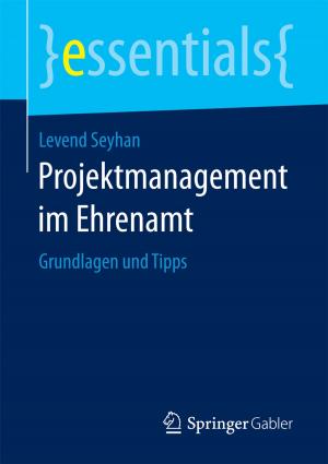 Cover of the book Projektmanagement im Ehrenamt by Ahmet Toprak