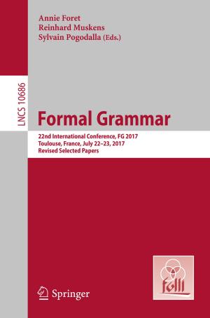 Cover of the book Formal Grammar by Reinhard Larsen, Thomas Ziegenfuß