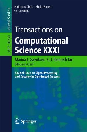 Cover of the book Transactions on Computational Science XXXI by Michel De Lara, Brigitte d'Andréa-Novel