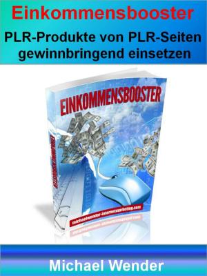Book cover of Einkommensbooster durch PLR