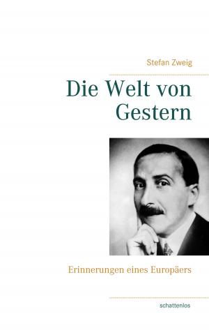 Cover of the book Die Welt von Gestern by Charles Paschal Telesphore Chiniquy