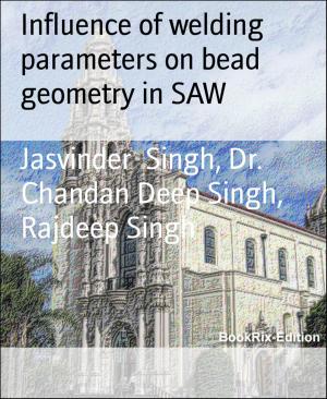 Cover of the book Influence of welding parameters on bead geometry in SAW by Sissi Kaipurgay