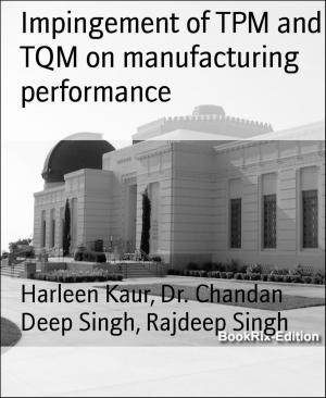 Cover of the book Impingement of TPM and TQM on manufacturing performance by A. F. Morland