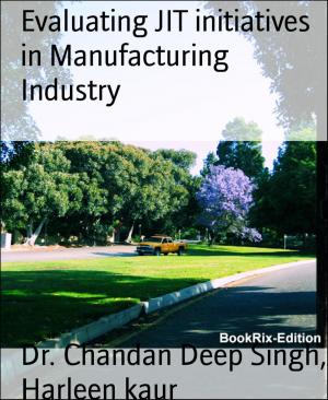 Cover of the book Evaluating JIT initiatives in Manufacturing Industry by Maren C. Jones