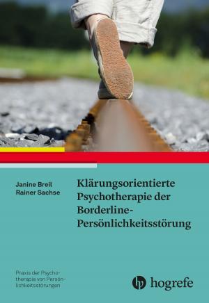Cover of the book Klärungsorientierte Psychotherapie der Borderline-Persönlichkeitsstörung by Anne Brauhardt, Simone Munsch, Anja Hilbert