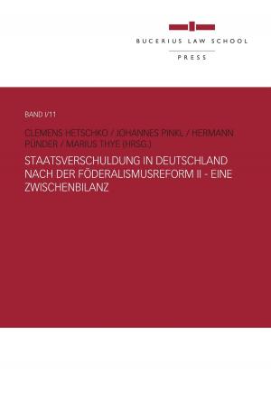 Cover of the book Staatsverschuldung in Deutschland nach der Föderalismusreform II - eine Zwischenbilanz by Birgit Weitemeyer, Holger Krimmer, Saskia Kleinpeter, Benedikt Vogt, Friedrich von Schönfeld