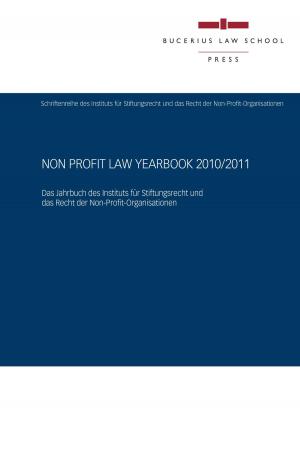 Book cover of Non Profit Law Yearbook 2010/2011