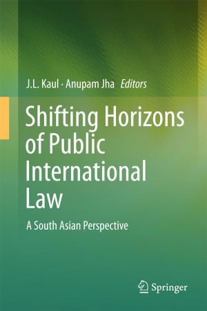 Cover of the book Shifting Horizons of Public International Law by T.V.S. Ramamohan Rao