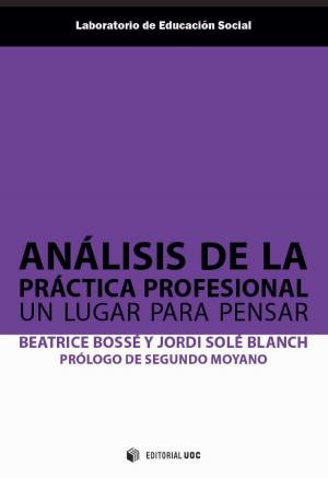 Cover of the book Análisis de la práctica profesional by Laura Jarauta Rovira