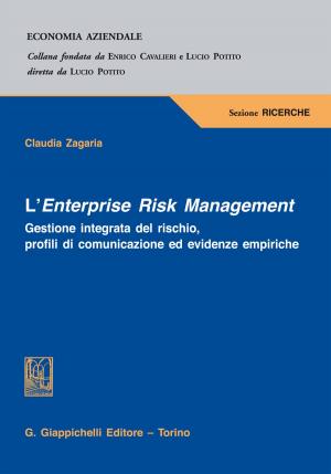 Cover of the book L'Enterprise Risk Management. by Marcella Negri