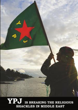Cover of the book YPJ is Breaking the Religious Shackles in Middle East by Jani Laasonen