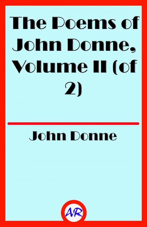 Cover of the book The Poems of John Donne, Volume II by John Donne, @AnnieRoseBooks