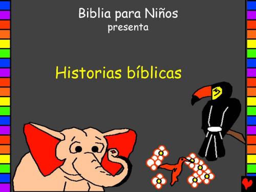 Cover of the book Historias bíblicas by Edward Duncan Hughes, Bible for Children, Inc.