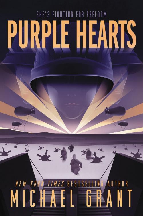 Cover of the book Purple Hearts by Michael Grant, Katherine Tegen Books