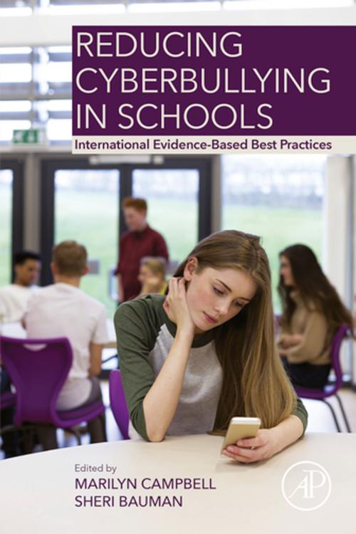 Cover of the book Reducing Cyberbullying in Schools by , Elsevier Science