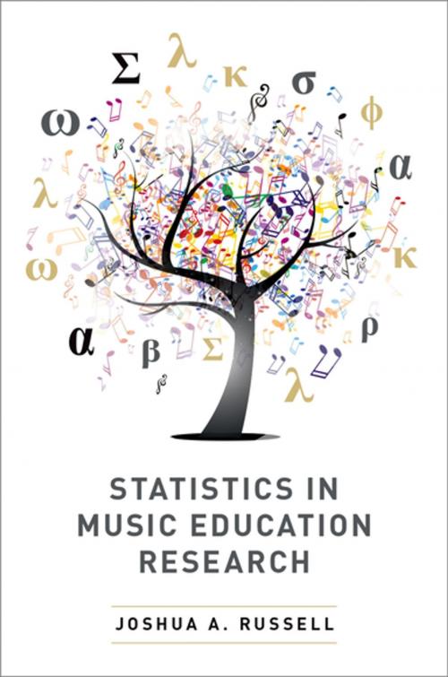 Cover of the book Statistics in Music Education Research by Joshua A. Russell, Oxford University Press