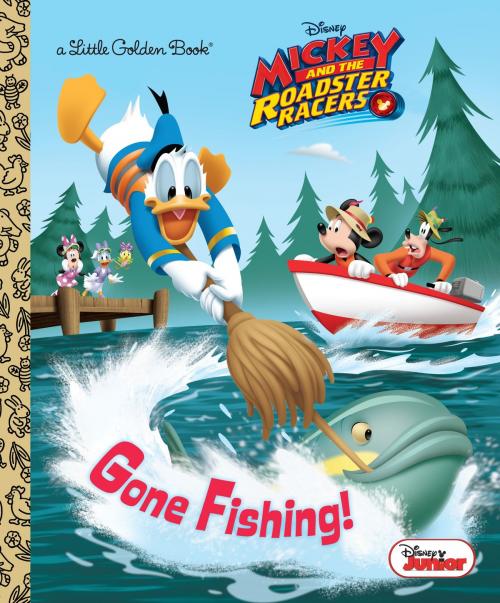 Cover of the book Gone Fishing! (Disney Junior: Mickey and the Roadster Racers) by Sherri Stoner, Random House Children's Books
