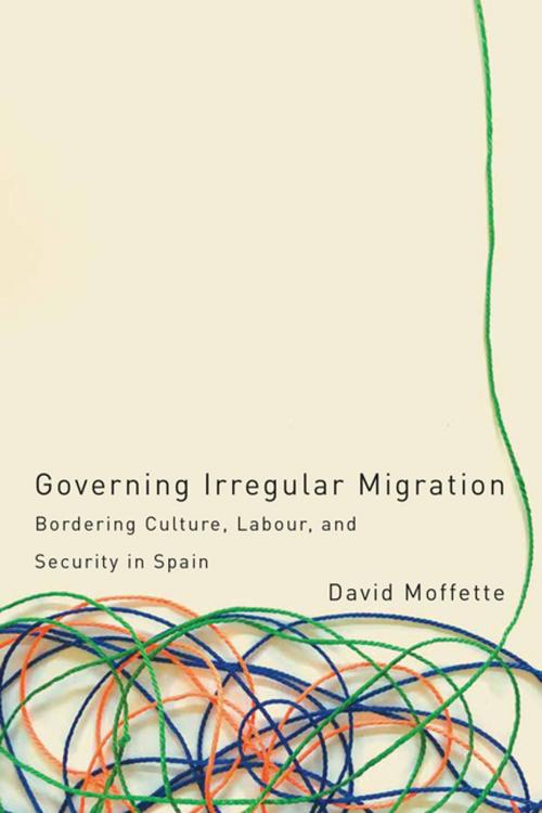 Cover of the book Governing Irregular Migration by David Moffette, UBC Press