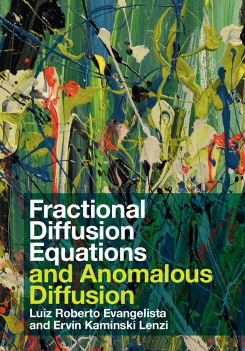 Cover of the book Fractional Diffusion Equations and Anomalous Diffusion by Luiz Roberto Evangelista, Ervin Kaminski Lenzi, Cambridge University Press