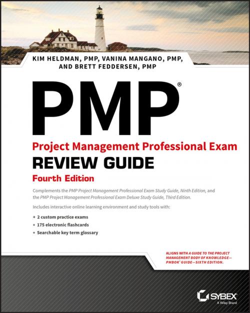 Cover of the book PMP Project Management Professional Exam Review Guide by Kim Heldman, Vanina Mangano, Brett Feddersen, Wiley