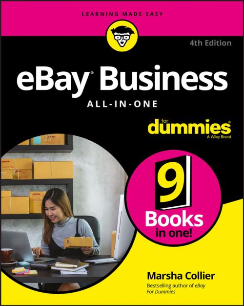 Cover of the book eBay Business All-in-One For Dummies by Marsha Collier, Wiley