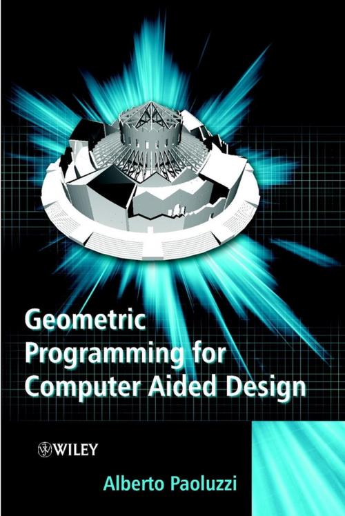Cover of the book Geometric Programming for Computer Aided Design by Alberto Paoluzzi, Wiley