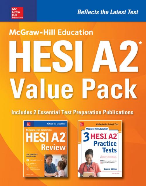 Cover of the book McGraw-Hill Education HESI A2 Value Pack by Kathy A. Zahler, McGraw-Hill Education