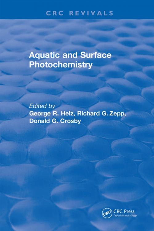 Cover of the book Aquatic and Surface Photochemistry by George R. Helz, CRC Press