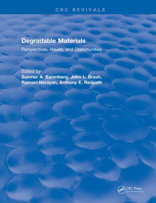 Cover of the book Degradable Materials by Sumner A. Barenberg, CRC Press
