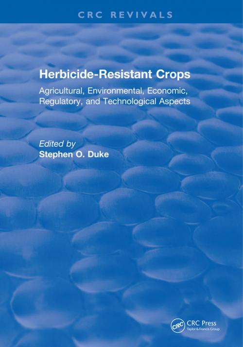 Cover of the book Herbicide-Resistant Crops by Stephen O. Duke, CRC Press