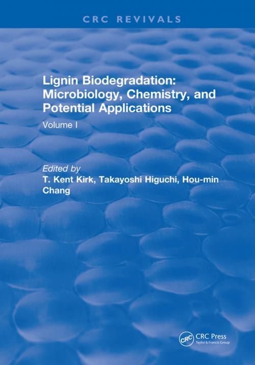 Cover of the book Lignin Biodegradation: Microbiology, Chemistry, and Potential Applications by T.K. Kirk, CRC Press