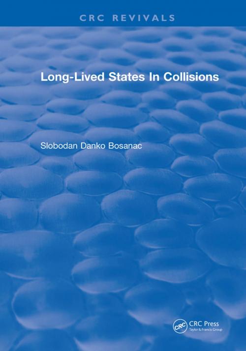 Cover of the book Long Lived States In Collisions by Slobodan Danko Bosanac, CRC Press