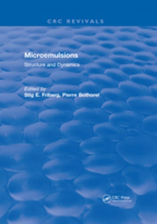 Cover of the book Microemulsions: Structure and Dynamics by Friberg, CRC Press