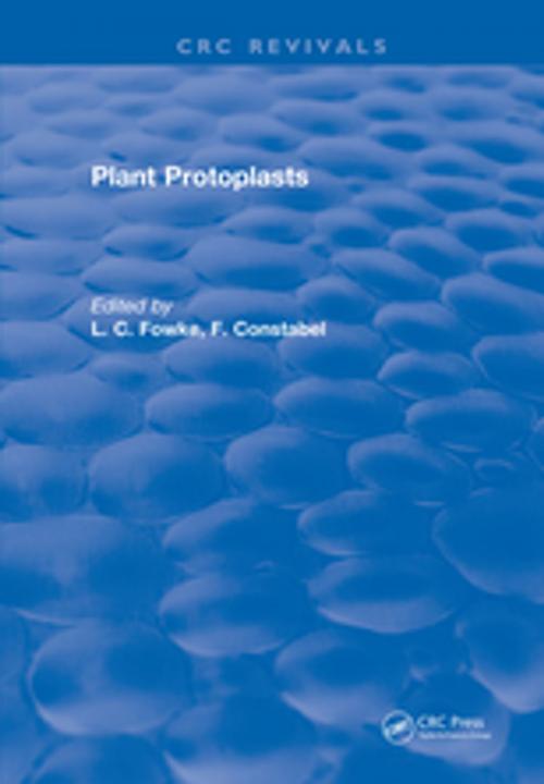 Cover of the book Plant Protoplasts by Fowke, CRC Press